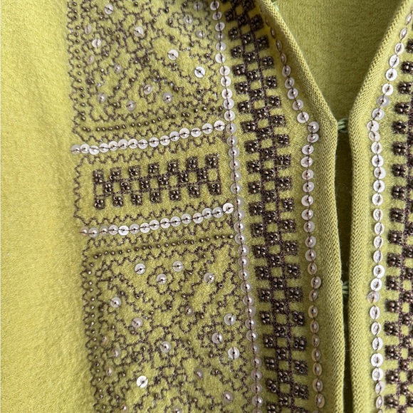 Boo Gemes Embellished Wool Tunic / Cardigan - Picture 3 of 5